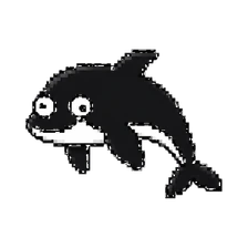 Arkor のマスコット、Oddphin
